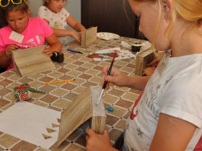 A Művésztábor első napja