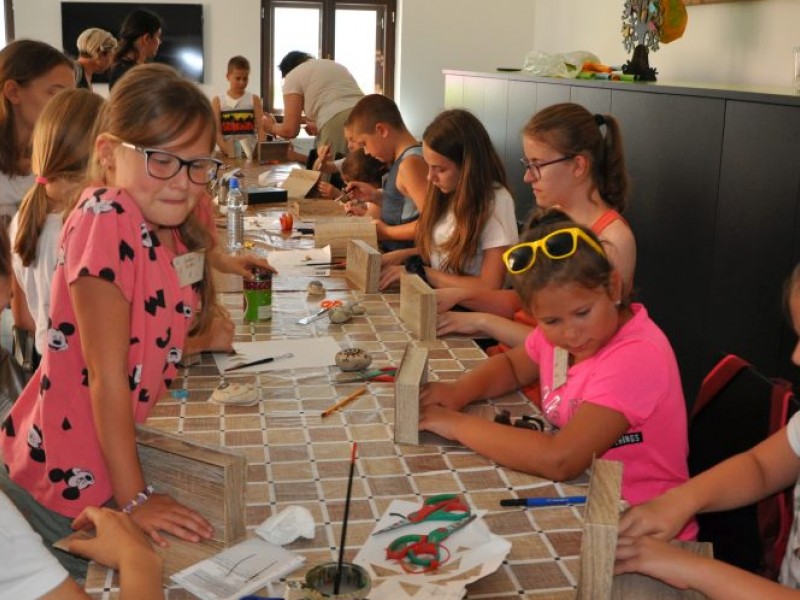 A Művésztábor első napja