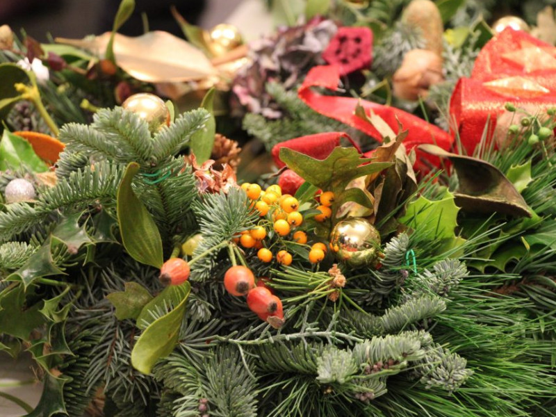 Adventi koszorú a PRaktika műhelyében