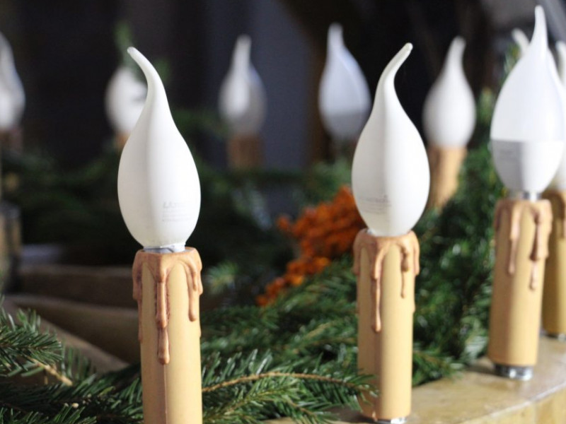 Adventi koszorú a PRaktika műhelyében