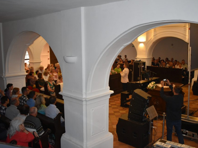Az Ótemplomban koncertezett Rákász Gergely