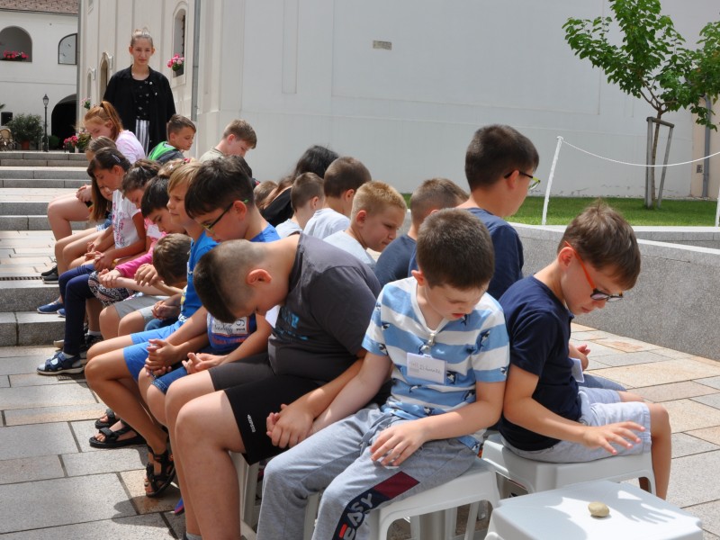 Az egyiptomi tábor első napja