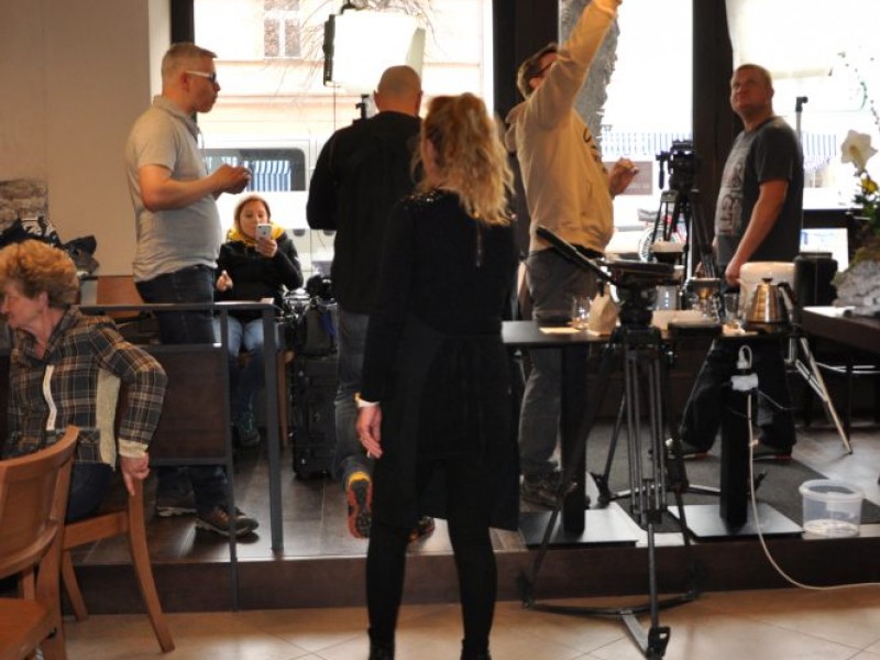 Borbás Marcsi a Pannonia Reformata Múzeumban