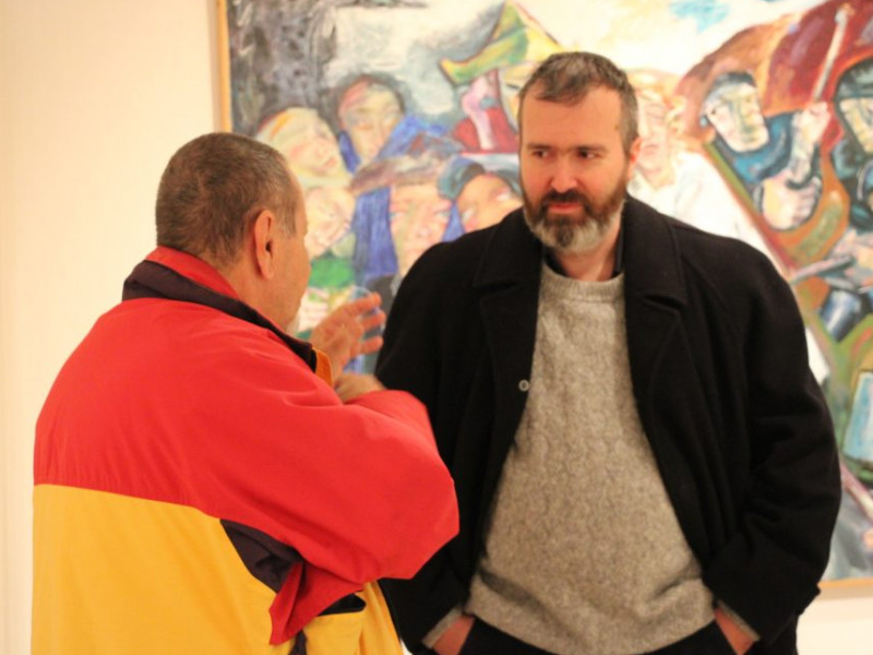 Jézussal - Ughy István kiállításának megnyitója