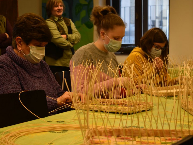 Kosárfonás Dávid Tamással