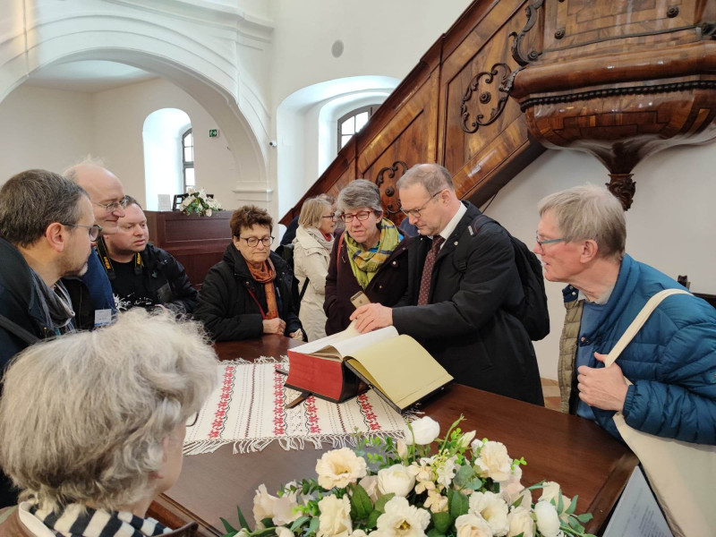 Nemzetközi protestáns konferencia vendégei Pápán